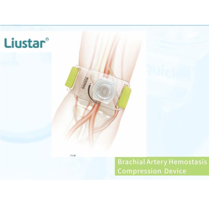 Dispozitiv de compresie a hemostazei arterei brahiale Liustar
